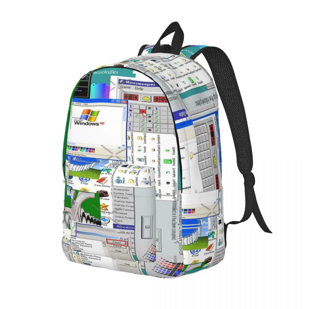 Windows XP Collage Simple and stylish backpack 2023 Hot Sale Bags