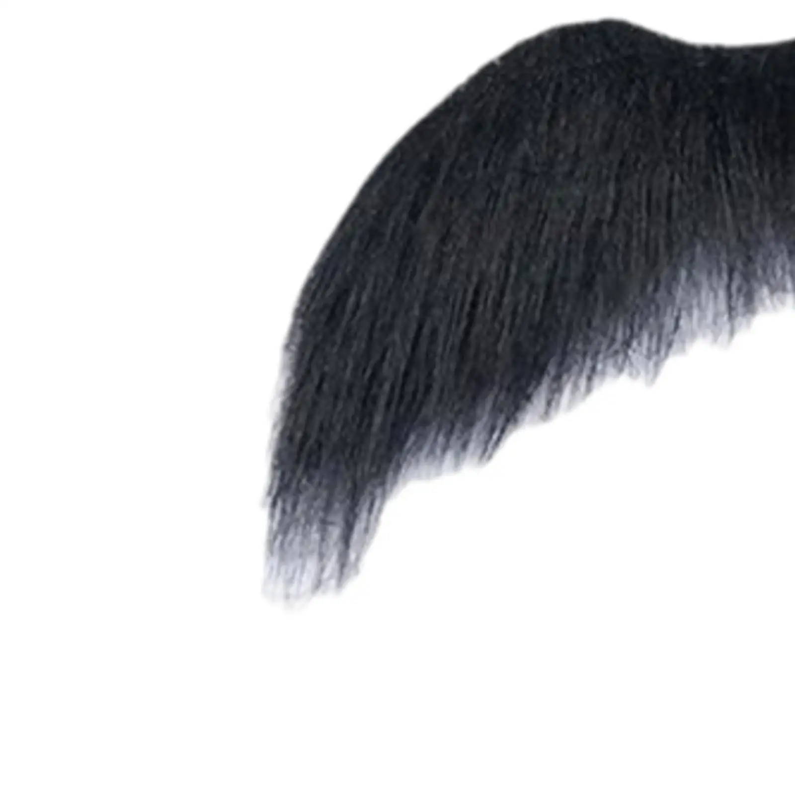 5 peças decorações de bigode falso novidade realista barba falsa para homens de máscaras