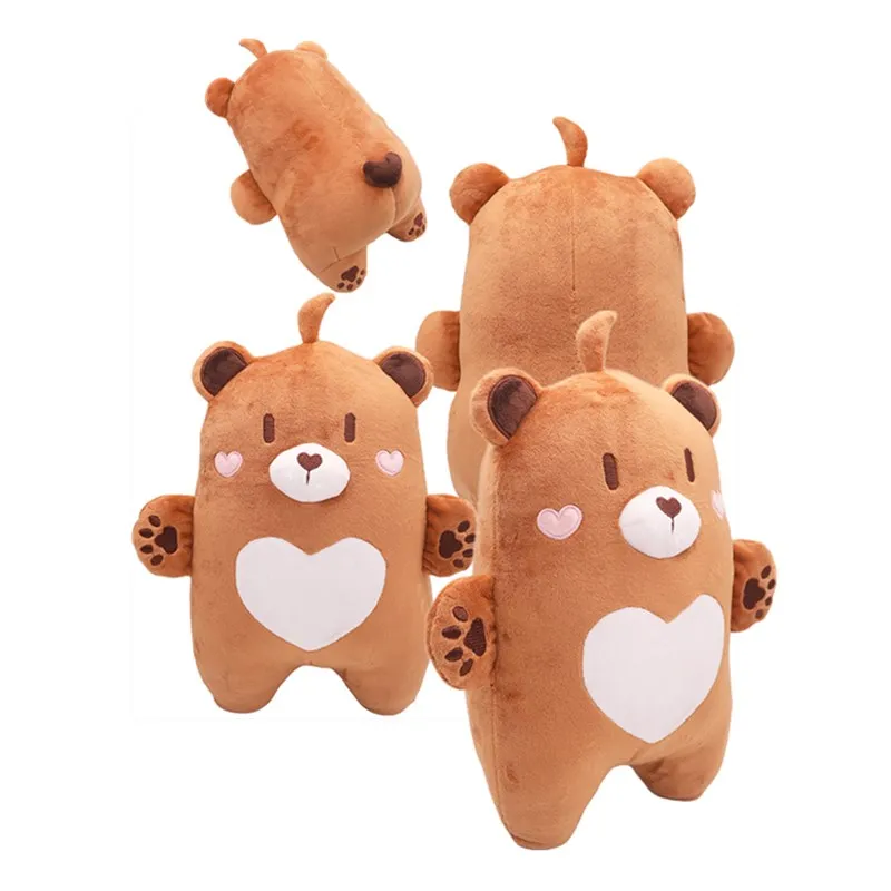 Knuffel Beer Cosplay Pluche Speelgoed Cartoon Zacht Gevulde Poppen Mascotte Kids Kinderen Verjaardag Kerstcadeaus 28Cm