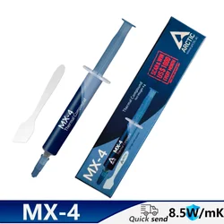 MX4 Thermal Paste Processor MX-4 4g 8.5W/M-k For CPU GPU Printer HeatSink Cooling Cooler Thermal Grease Compound Silicone