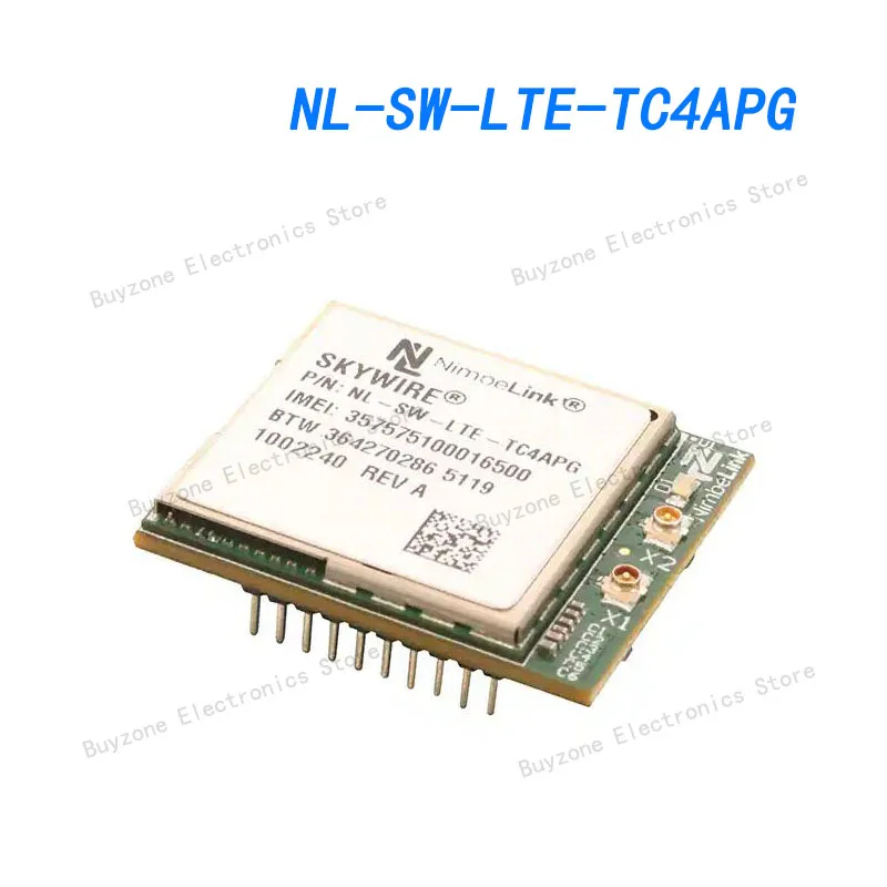 

NL-SW-LTE-TC4APG Cellular, Navigation BeiDou, Galileo, GLONASS, GPS, HSPA+, LTE Transceiver Module