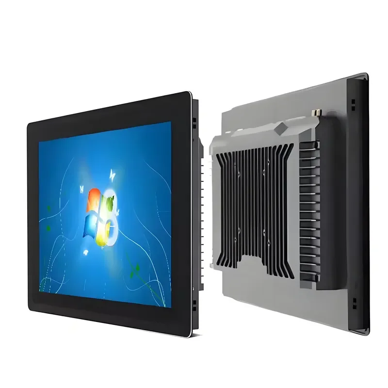 15.6 Inch 3mm Bezel Embedded Automation X86 J1900 J6412 N100 Industrial Fanless Panel PC Win 7/8/10/11 Touch Screen