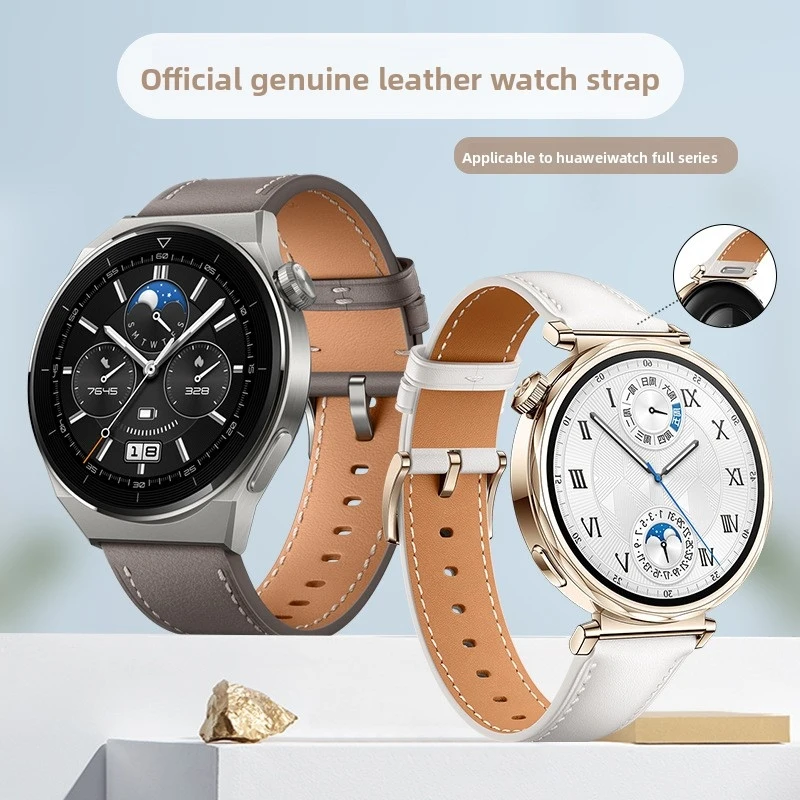 

New High-end light luxury Trend Fashion Trendy Exquisite Fashionable Universal Replacement Sports Strap Leather Watch Strap22mm