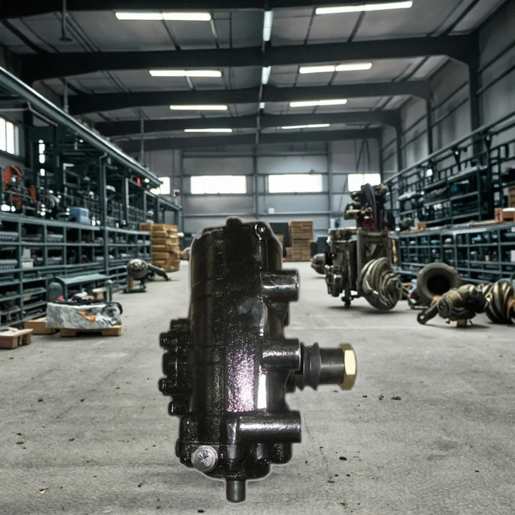 

Shacman F2000 F3000 Truck Spare Parts Steering Box Assembly Hydraulic Steering Pump DZ9114470075 Truck Parts