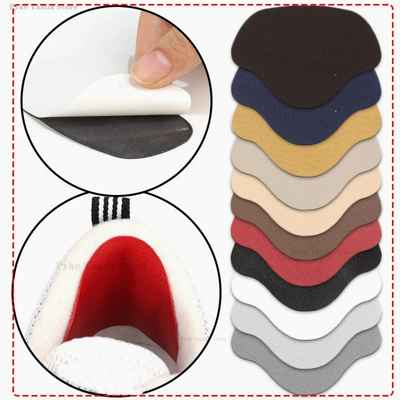 4Pcs Sport Schuhe Patches Einlegesohlen Turnschuhe Männer Ferse Reparatur Subvention Frauen für Anti-Verschleiß Schuhe Heels Aufkleber Fuß pflege Pad Einsätze