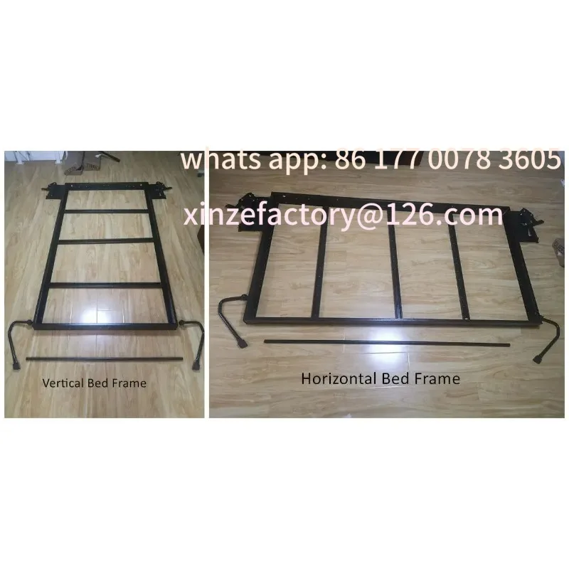 

Customizable Murphy Bed Panel Bed Steel Frame With Hardware KitCost-effective Bedroom Set Hidden Folding Wall Bed