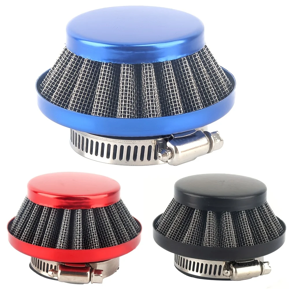 

42mm Mushroom Head Air Filter For 47cc 49cc 2-Stroke Pocket Bike Mini Quad ATV Dirt Bike Go Kart Carburetor With Connector
