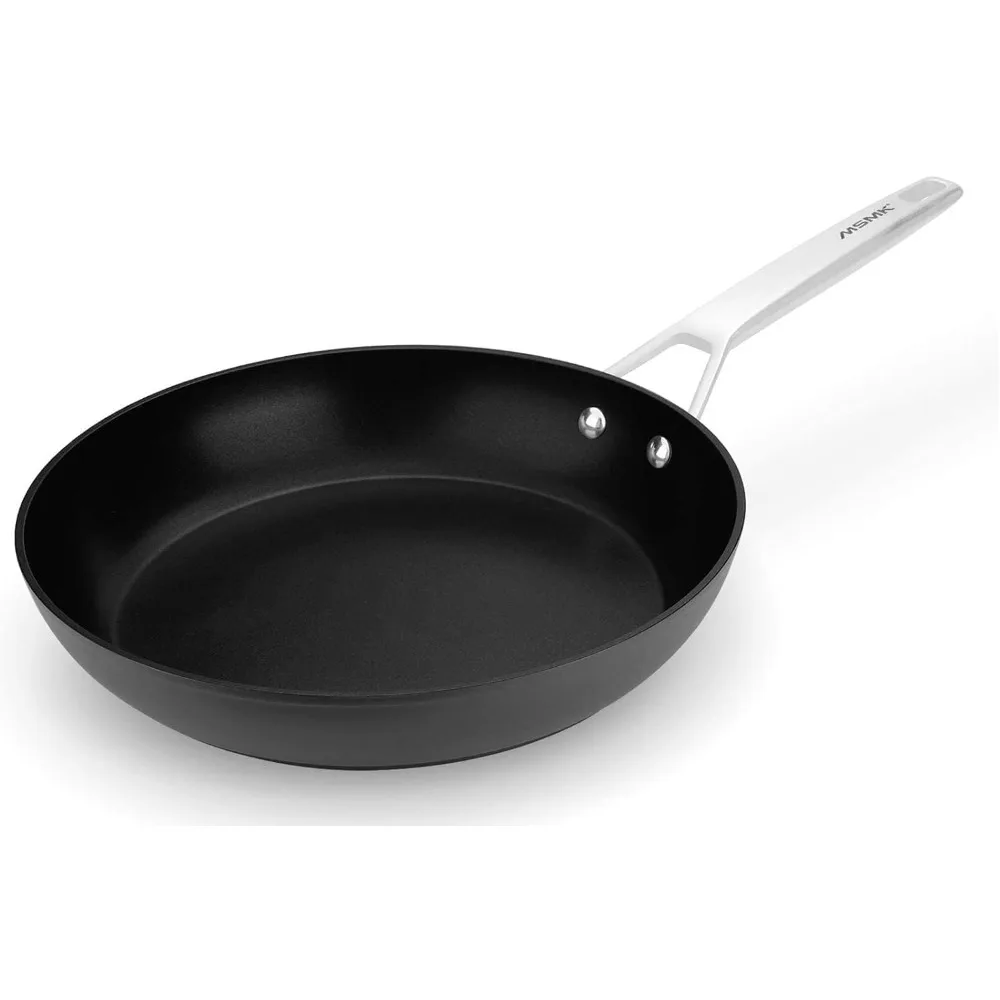 

Nonstick Frying Pan, 12 InchTitanium and Diamond Non Stick Pan, Sturdy and Durable Skillet Nonstick, for Various Stove Type