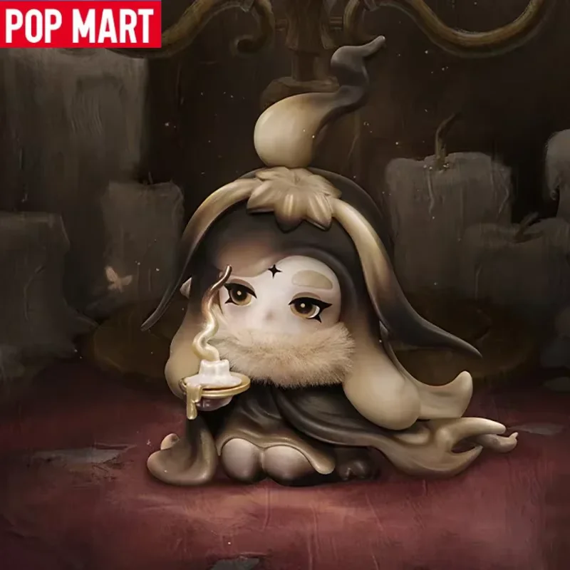 POPMART CHAKA شمعة الهمس سلسلة صندوق أعمى اللعب دمية الأصلي سحر فتاة مهرجان هدية التماثيل سطح المكتب زخرفة الديكور #6