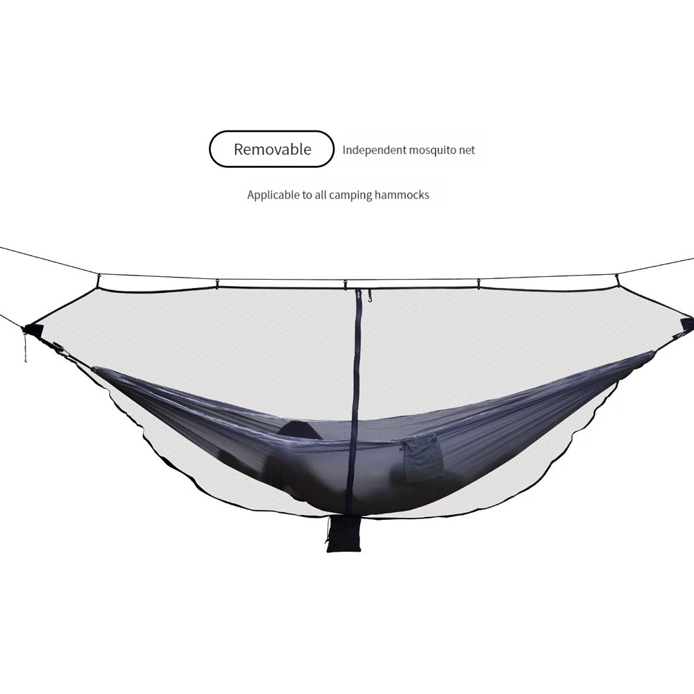 Outdoor Hammock Mosquito Net Travel Portable Double Person Foldable Separating Mosquito Bed Net, Hammock(not included)