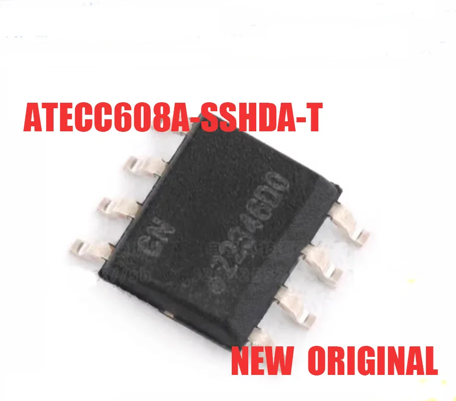 5pcs 100% New ATECC608A-SSHDA-T ATECC608A-SSHCZ-T ATECC608A-SSHDA  ATECC608A  SOIC-8 Secure IC authentication Chip