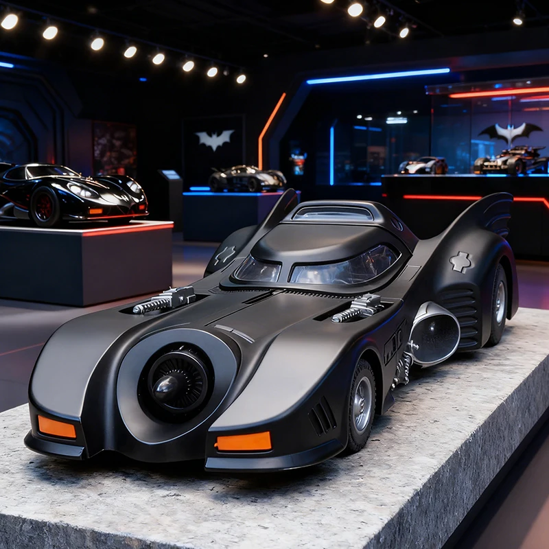 

1:32 Бэтмобиль Bat 1989 модель автомобиля из сплава, игрушечный автомобиль, литье под давлением, металлическое литье, звуковой и световой автомобиль, игрушки для детей, автомобиль