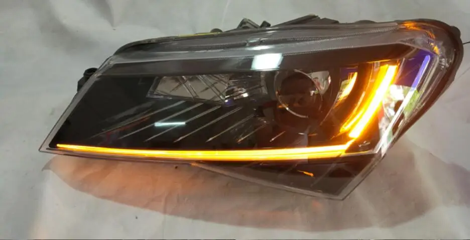 car bumper headlamp Superb headlight 2016~2018y LED DRL car accessories HID xenon Superb daytime light fog