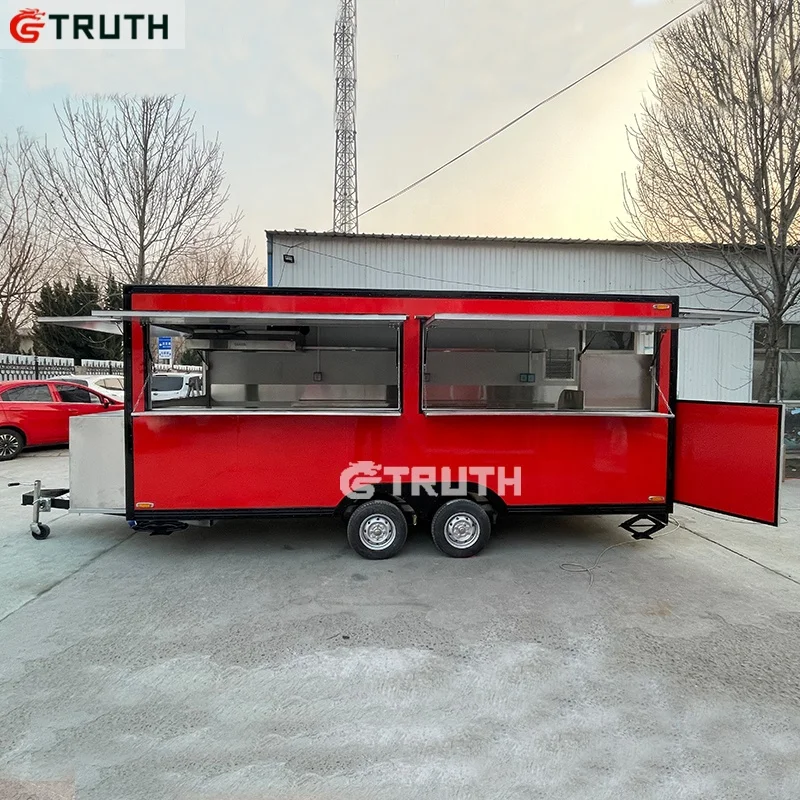 

Wholesale Manufacturer 4mfood Shop Fried Chicken Food Carts Truck Food Trailers