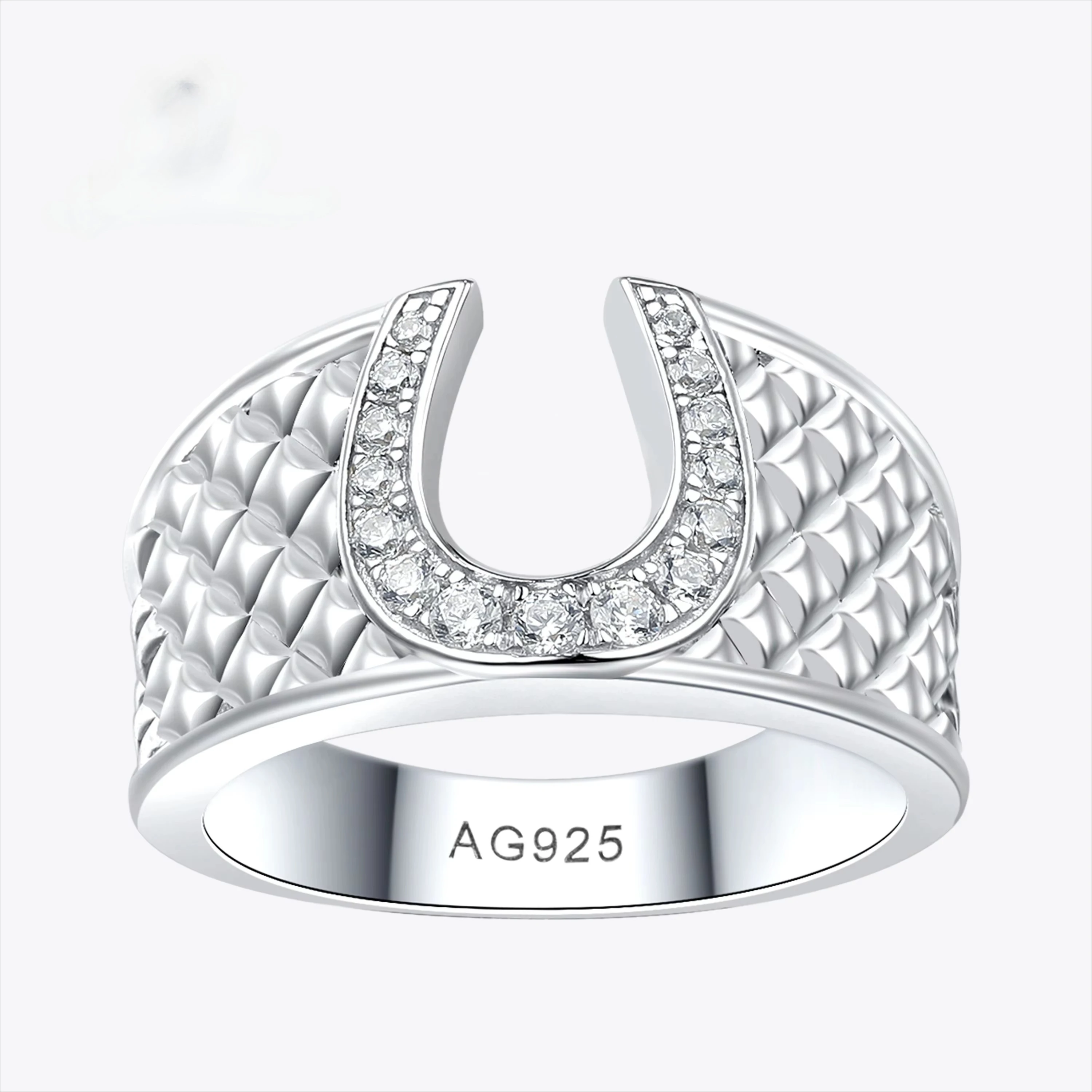 roach-–-bague-de-luxe-vintage-en-fer-a-cheval-motif-marteau-creux-en-argent-sterling-925-en-zircon-plaque-or