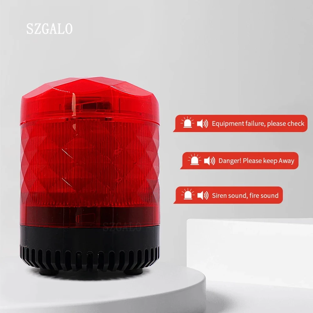 DC9~30V Car Emergency Road Rescue Safety Help Flashing Lights LED Strobe Warning Flash light Beacon Lamps Support USB Music