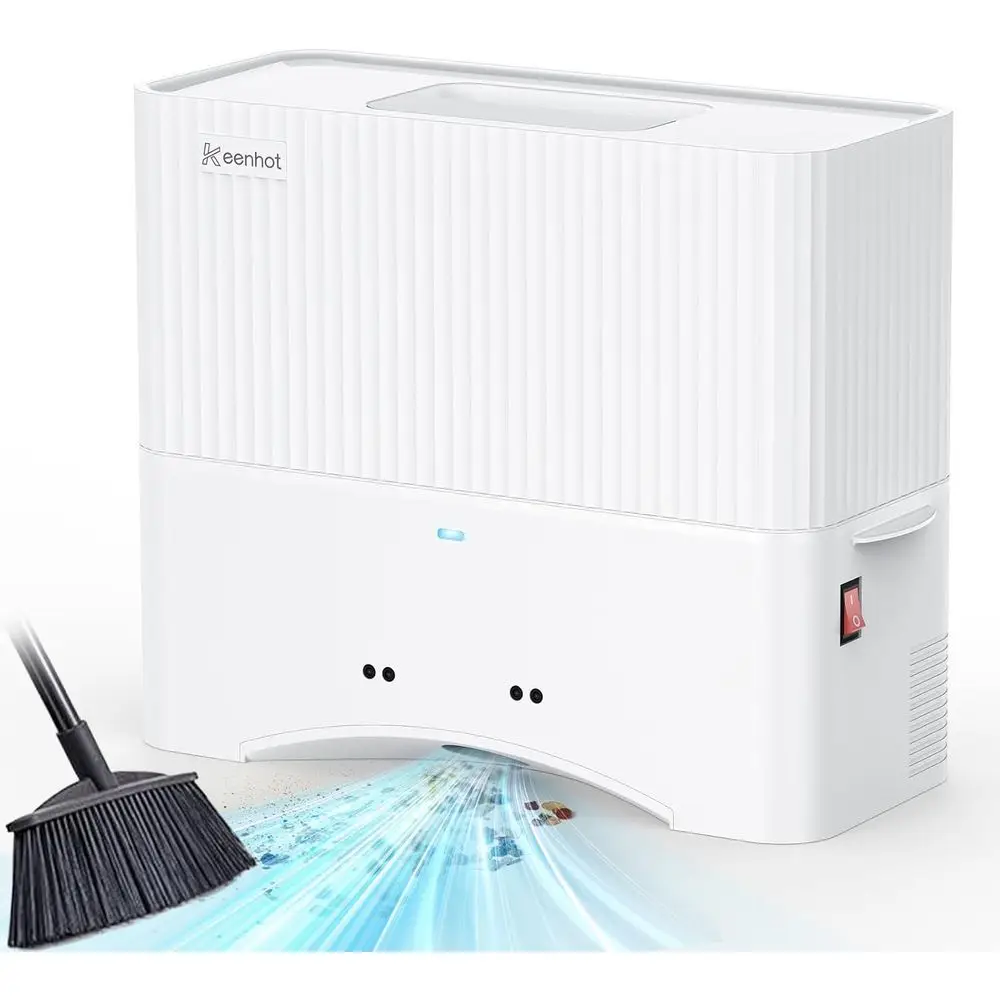 

TouchlVacuum Automatic Dustpan, Stationary Canister Vacuums or Sns Pet Hair ood Dirt, Home Kitchen Compact Space-Saving Electric