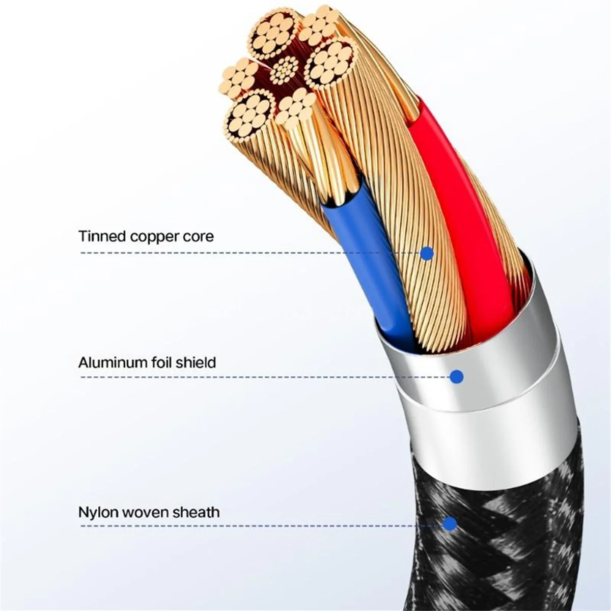 POP-l2-In-1 كابل شاحن سلك مرن لـ Garmin/Shoin AS800/S810/S803 سماعات توصيل العظام الرياضية