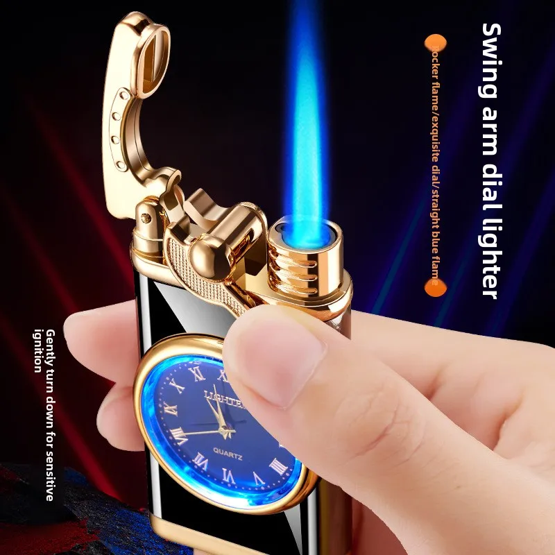 

Multifunctional Electronic Watch Lighter Men Creative Gift Watch Lighter Combo Multi Use Trending Gadget