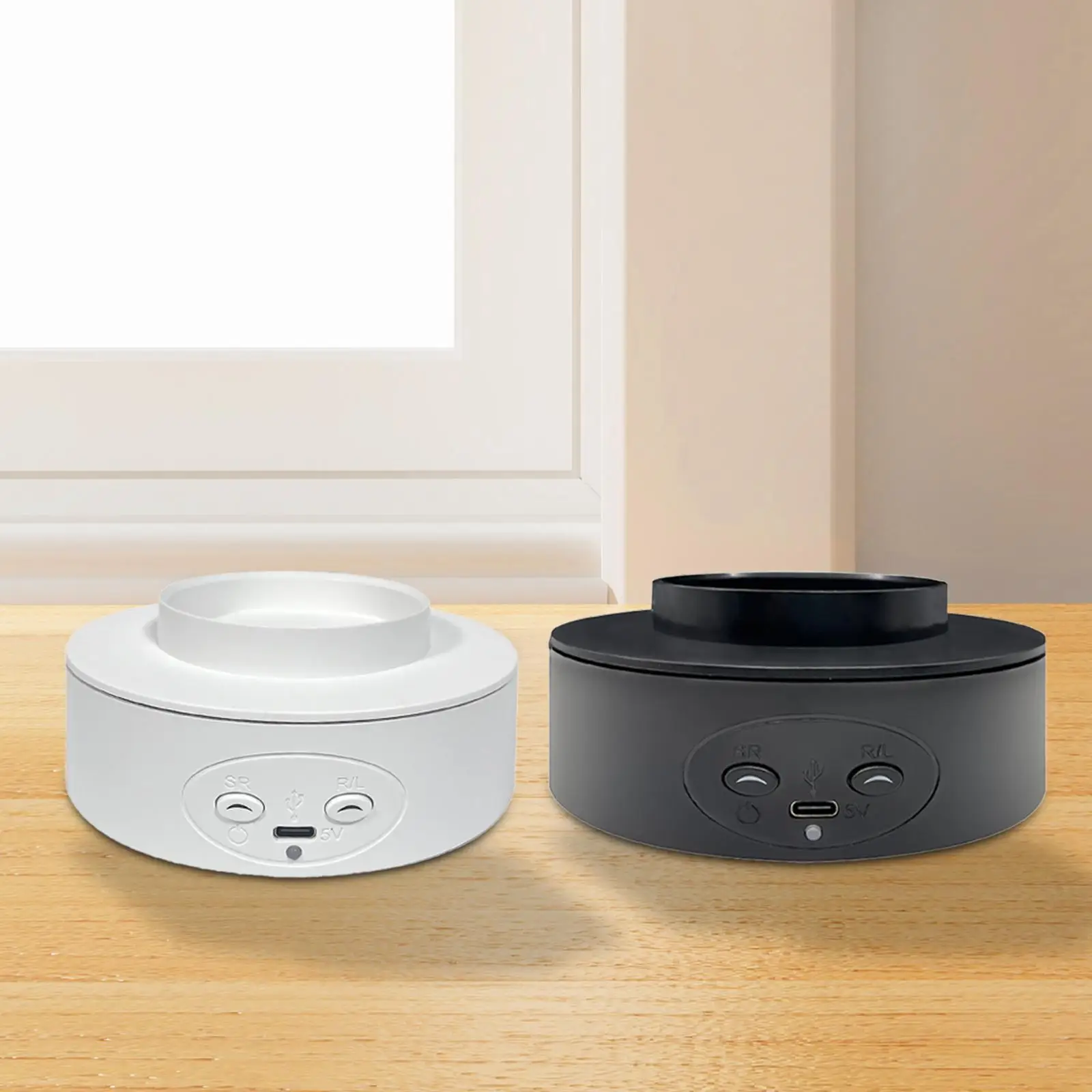 حامل عرض دوار بمحرك قرص دوار مع حامل كابل USB لـ #1