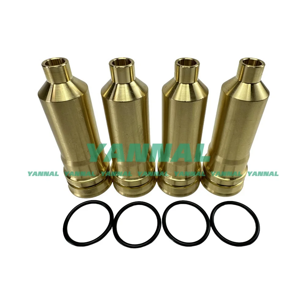 

For Isuzu 4 PCS 4HK1 Fuel Injector Nozzle sleeve 8-97606661-0 Excavator Parts