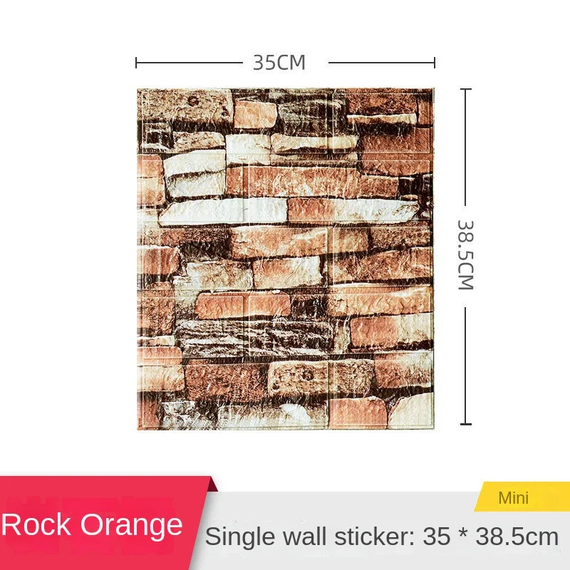 HJQ 3D wall sticker wholesale self-adhesive wallpaper waterproof