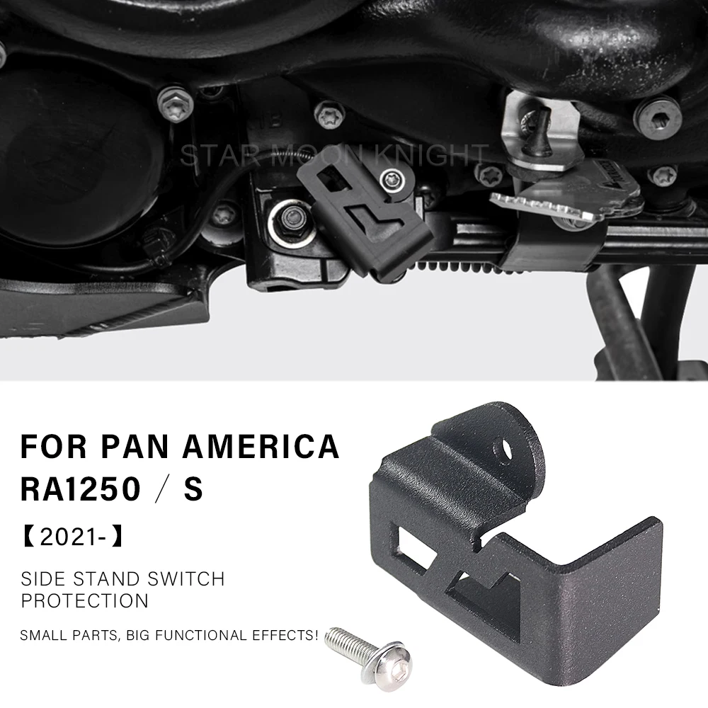 RA1250 Side Stand Switch Protective Cover For PAN AMERICA 1250 S PA 1250S PA1250 2021- Accessories Support Stand Guard Swithes