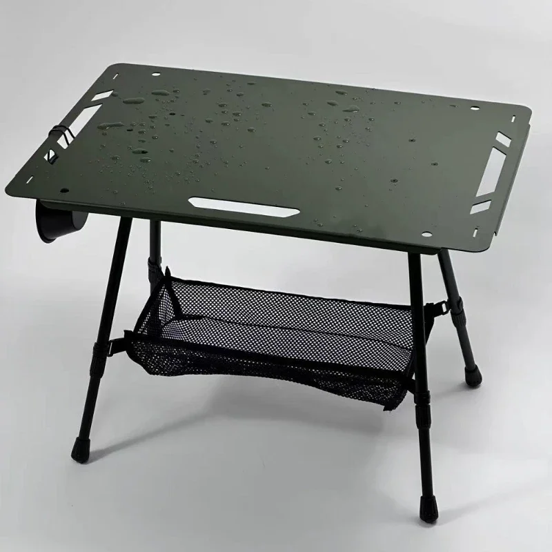 

Outdoor camping folding table Ultra-light hiking riding tactical table IGT table Portable aluminum alloy folding