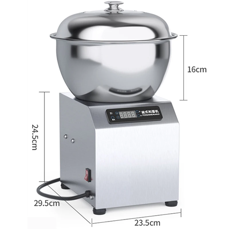 Dough Mixer Machine Commercial Electric Kneadin Large Capacity Food Processor Cooking Appliances Pizza Noodles 220v