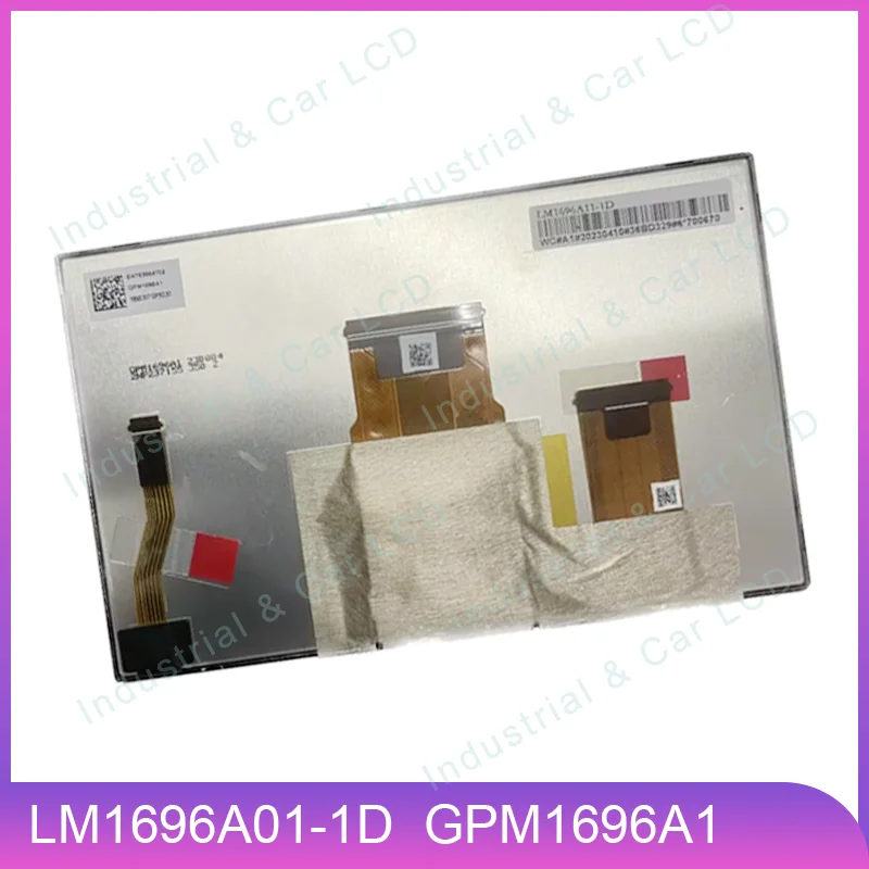 

Original 6.5 Inch GPM1696A0 EAT63954701 GPM1696A1 LCD Display Screen With Touch Panel For Car GPS DVD Navigaiton Repair