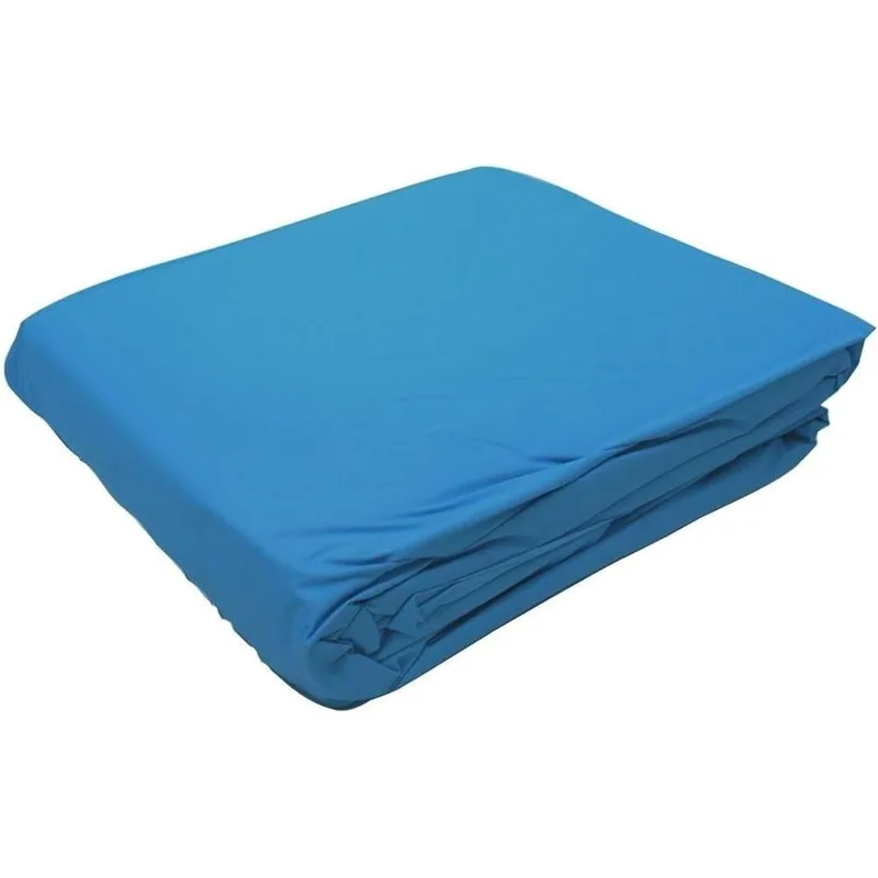 

Виниловая пленка Swimline 21 фут, однотонная синяя, круглая, для наземных бассейнов, 20 калибр, для стен бассейнов от 48 до 52 футов