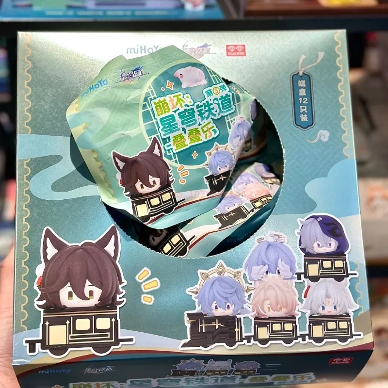 

Оригинал в наличии аниме Honkai:Star Rail V3 Mini Blind Box Mark Whitten Sunday Robin Feixiao Tingyun Moze Фигурка Модель Tyo