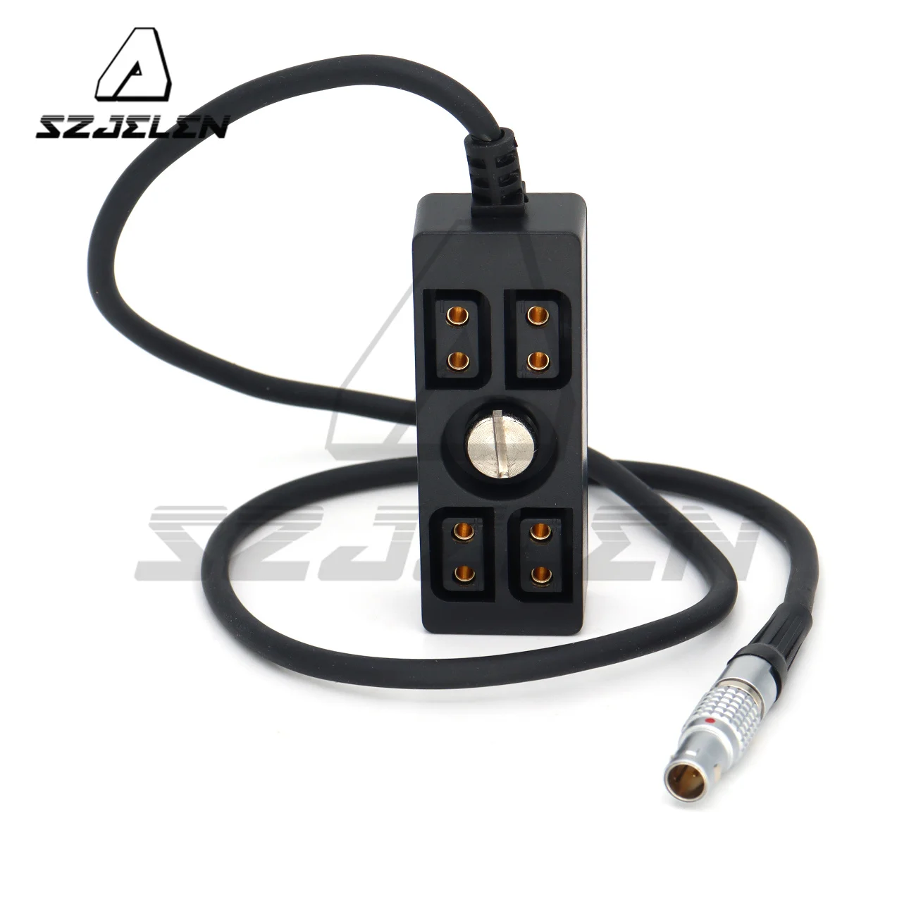 Kamera 12V 0B 2Pin auf 4* D-TAP Stromverteiler, Installation und Fixierung mit 1/4" Schrauben