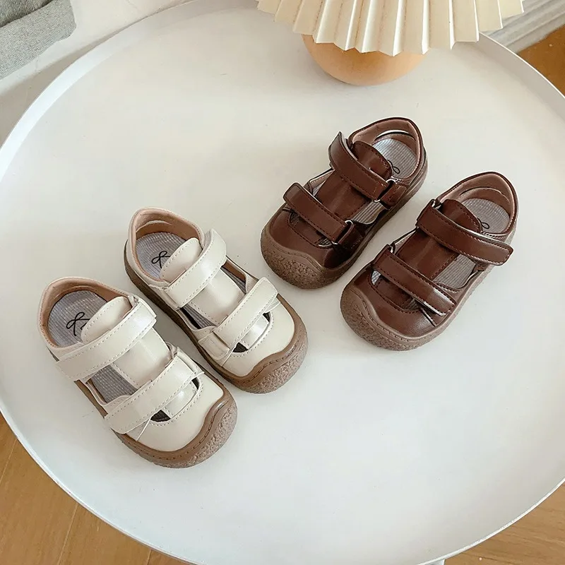 Sandalias de verano para bebés, zapatos cómodos para niños pequeños, sandalias informales de suela suave, antideslizantes, zapatos para primeros