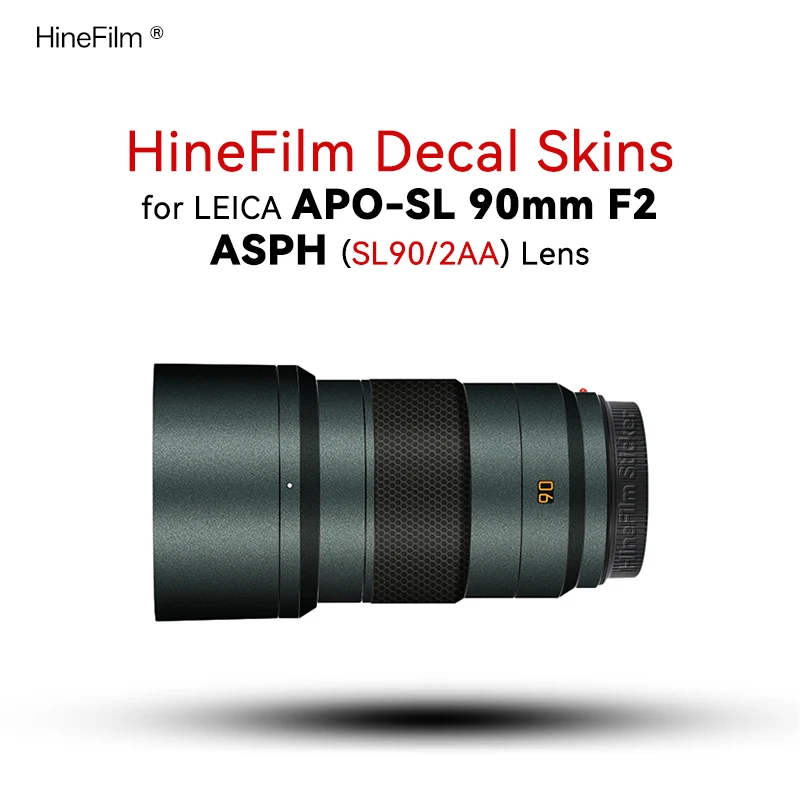 Customized Skin for Leica APO-Summicron-SL 90mm f/2 ASPH Lens Skin 90 f2 Lens Wrap Skin APO SL90F2 Sticker SL90F2AA Protector