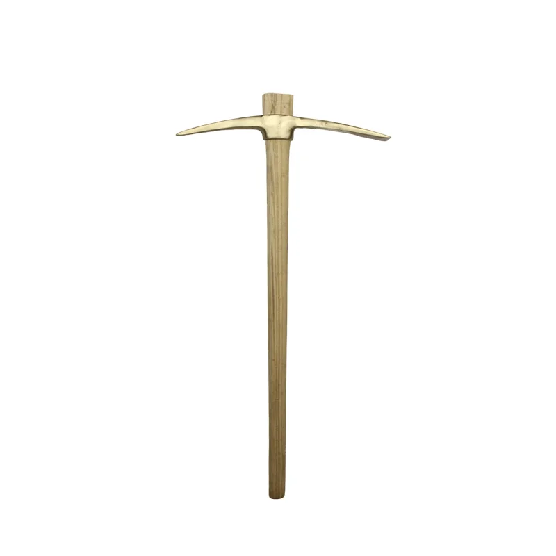 Industrial Grade Forged Pickaxe High Quality Explosion-Proof Non-Sparking Tools with Wooden Handle