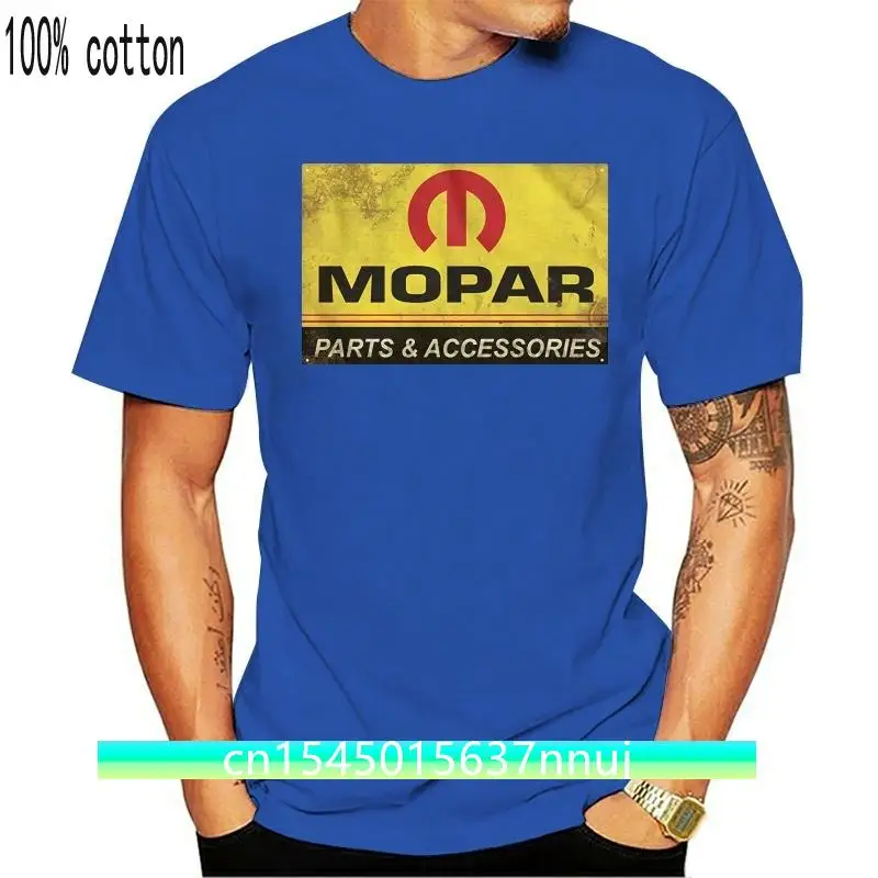 

MOPAR PARTS AND ACCESSORIES - T SHIRT Tee Black All Size