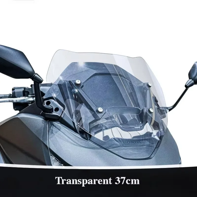 For 2025 HONDA FORZA 750 Forza 750 NSS750 NSS 750 Heightened Motorcycle  Windshield Windscreen Black Windscreen Wind Deflectors