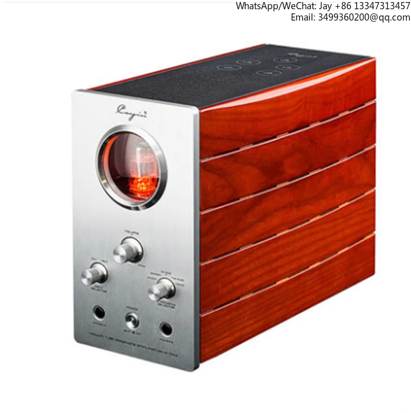 

Ca-yin HA-1AMK2 Amp Tube Hifi High Impedance Amplifier Tube CD/AUX Headphone Output Pre-stage Output 65W 32 Ohm-600 Ohm