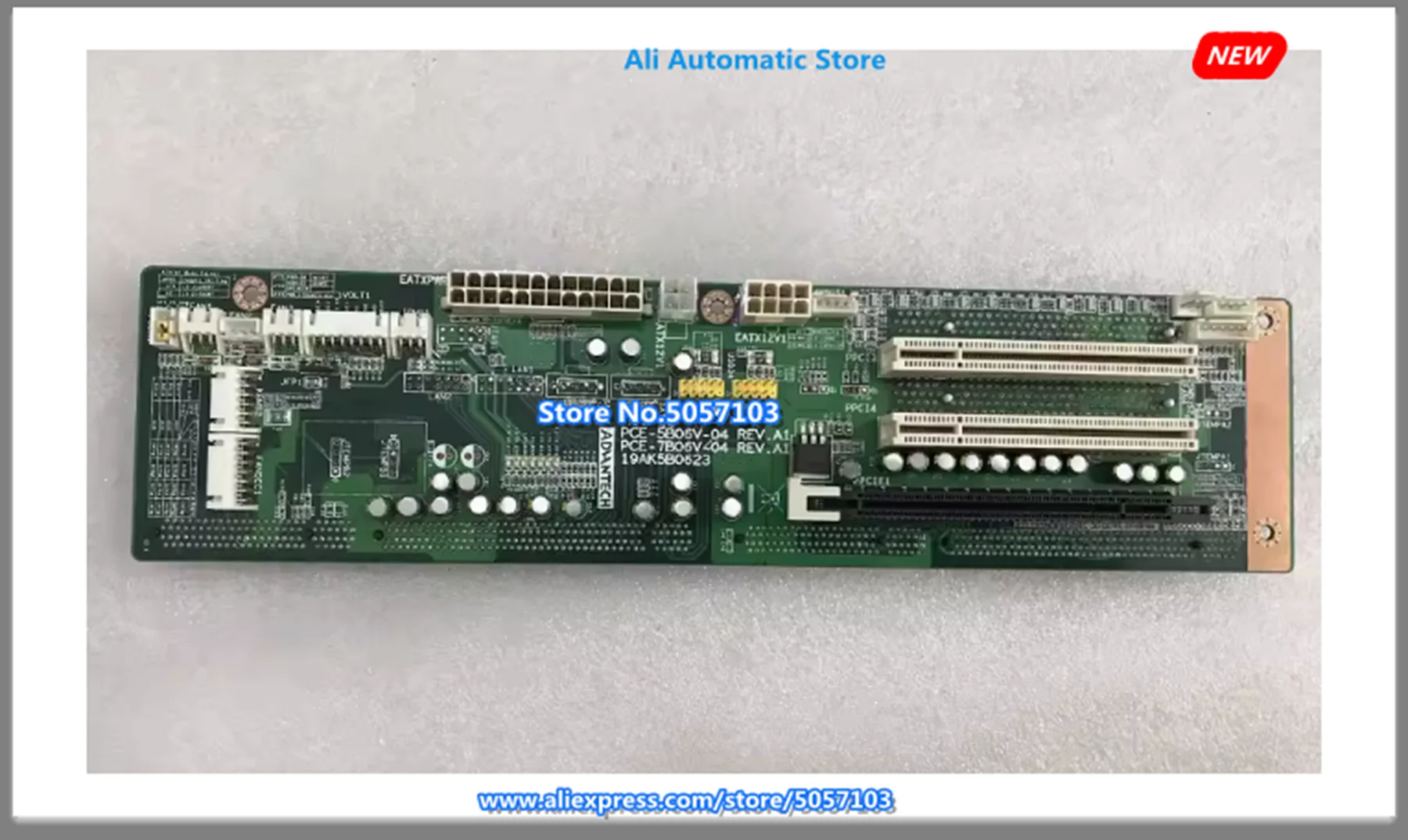 

PCE-5B06 Industrial Control Base PCE-5B06V-04 REV. A1 Industrial Control