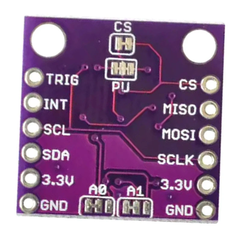 A39Q-MLX90393 3D Digital Hall Sensors 3D Position Of The Rotational Angular Displacement Sensor Board Contactless