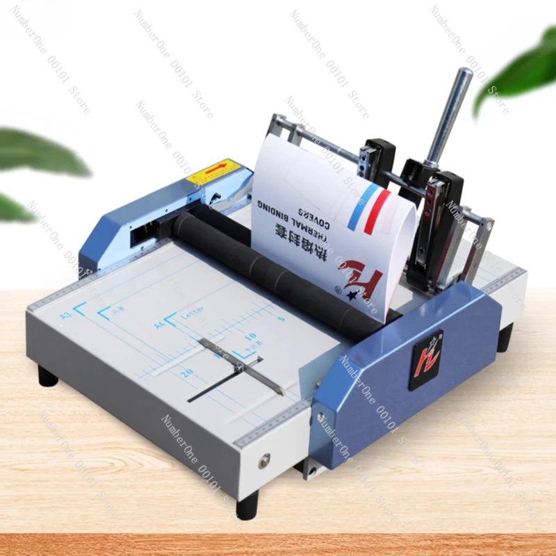 Paper Booklet Riding Saddle Stapler Binding Machine 220V Electric Stapler Folding Machine Creasing Machine Card Folding