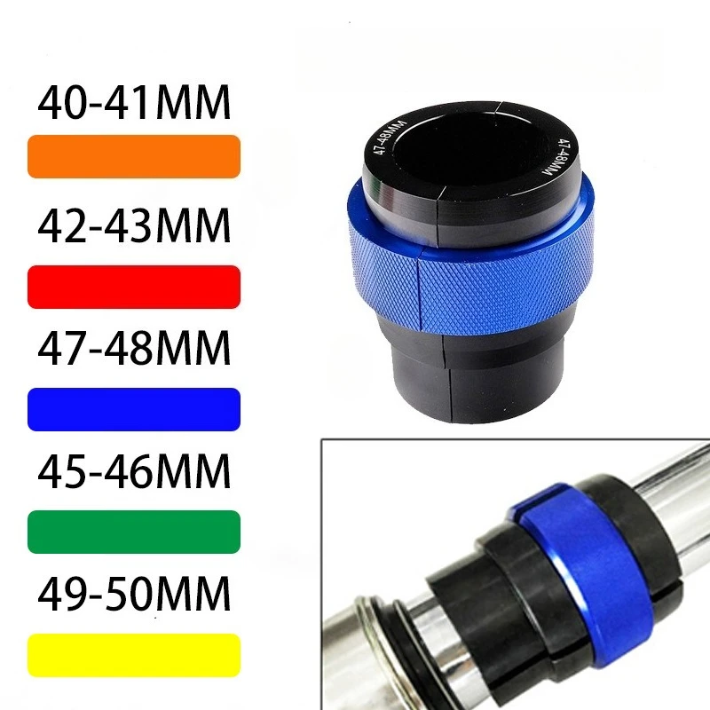 Universal CNC 28-50MM Front Fork Oil Seal Driver Tool Oil Seal Wrench Aluminum For Pit Dirt Bike For KTM HONDA KAWASAKI SUZUKI
