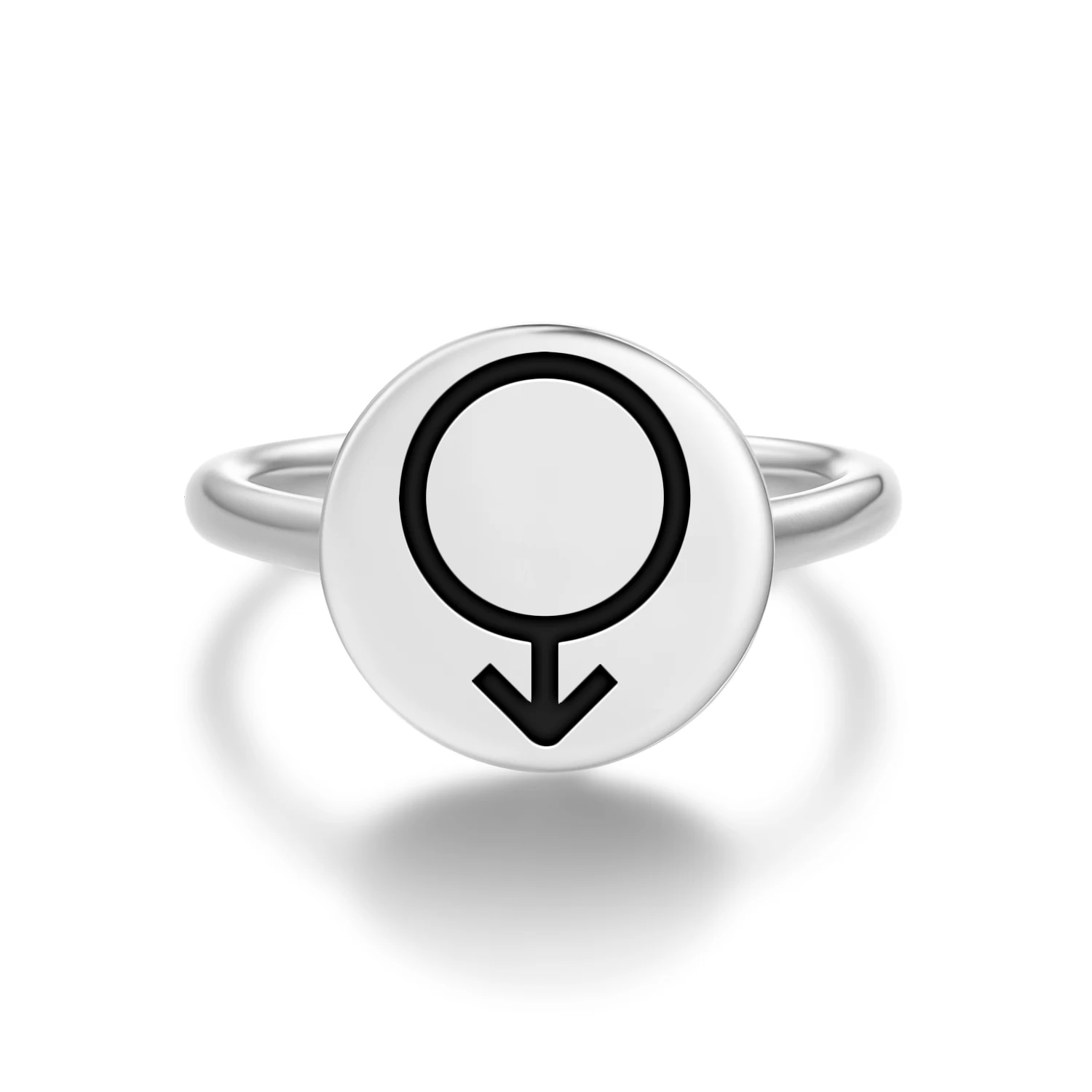 

Astrology Eris Ring 925 Sterling Silver Resizable Ring Birthday Gift for for Women Fine Jewelry