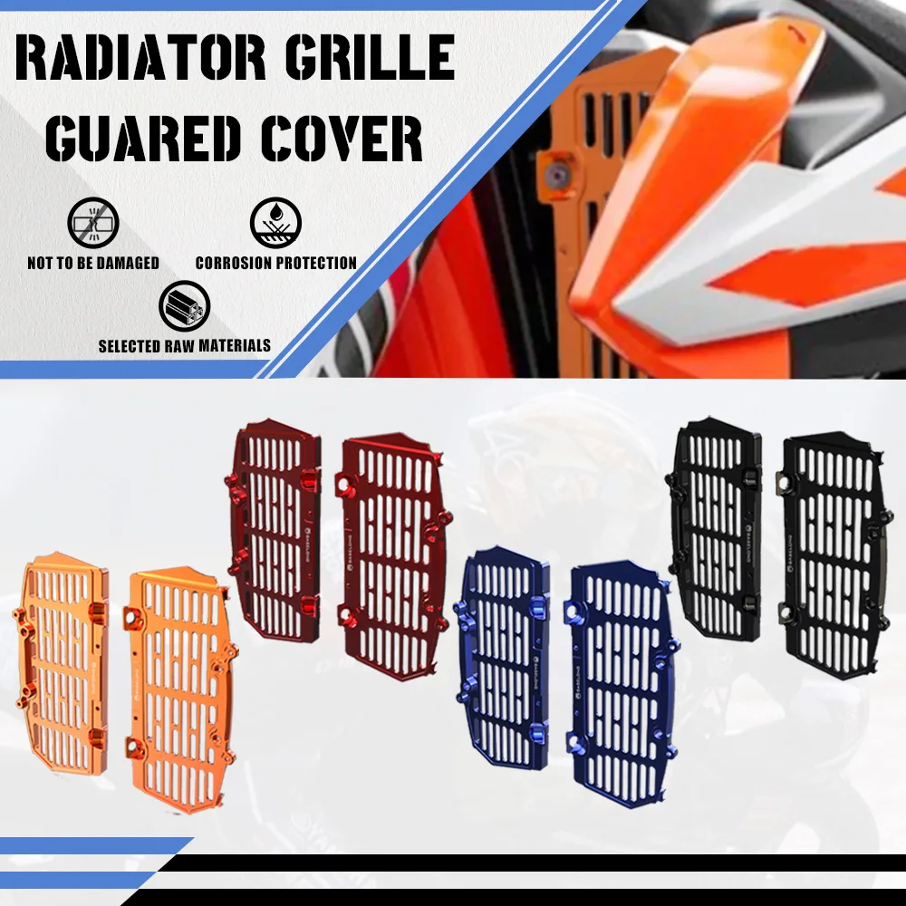 

Motor CNC Radiator Grille Guard Cover New FOR 125 150 250 300 SX 250 350 450 SXF 250 300 450 SXF Factory Edition 350 Freeride
