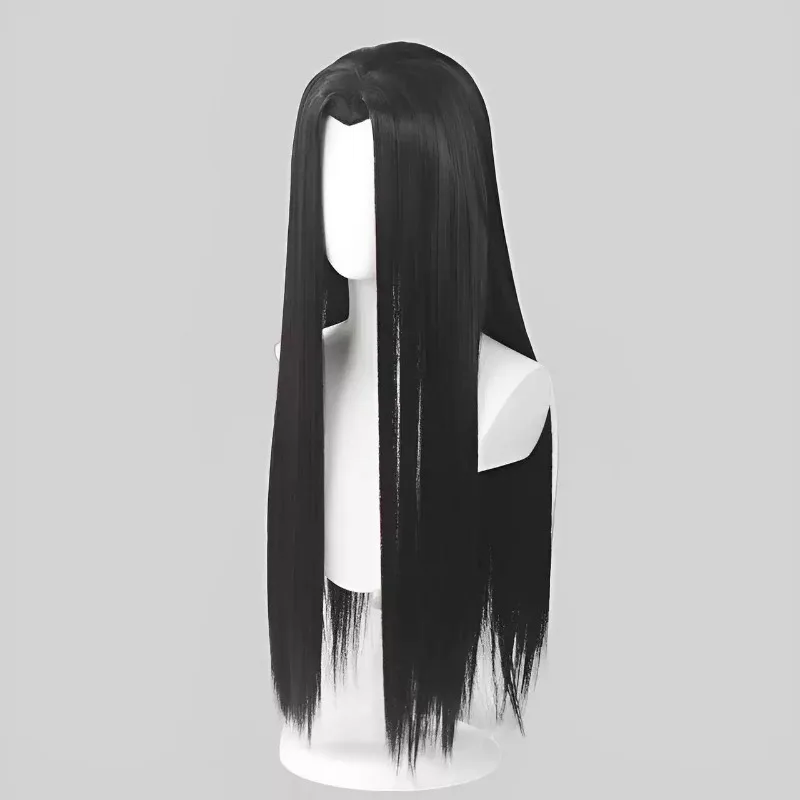 ancient-style-long-straight-wig-with-widow's-peak-black-white-grey-universal-full-head-wig-for-ancient-costume-cosplay