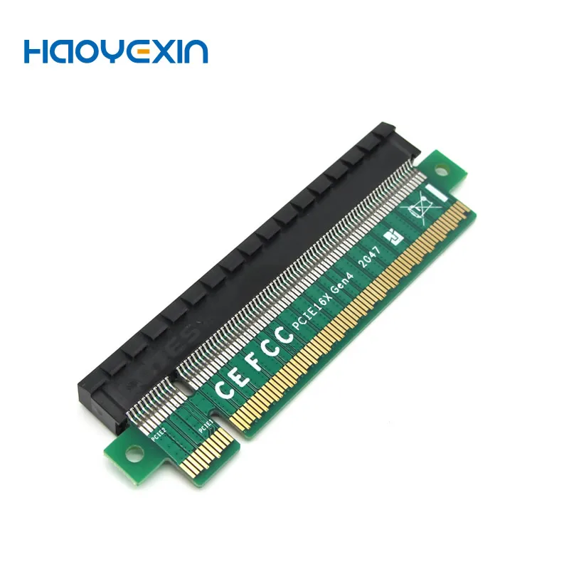 

PCI-E 4.0 16x High Speed Riser PCI-E16X 164PIN Адаптер видеокарты High Del «папа-мама» Riser Extended Card Adapter