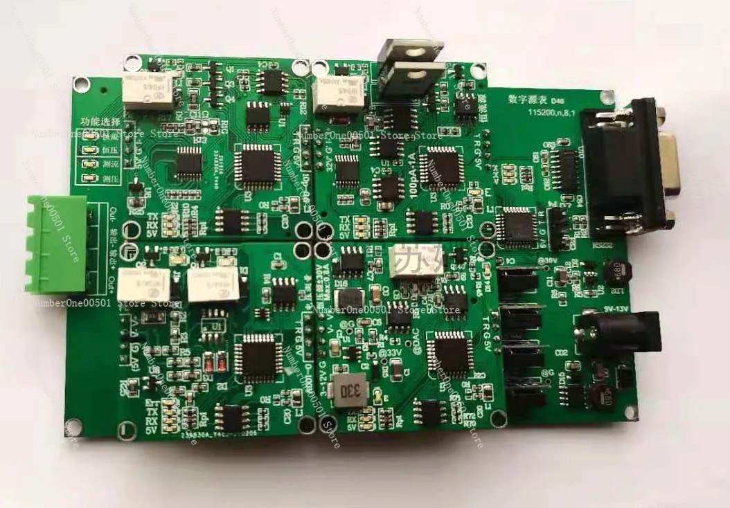 D23-DC programmable high-precision constant current source 100pA-1A; serial port 485 interface IV curve scanning