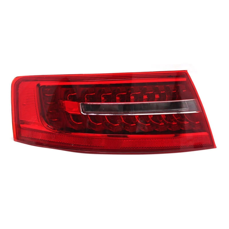 LED Tail Light For  A6 C6 Sedan 2009 2010-2011 Rear Brake Stop Lamp (Inner+Outer)