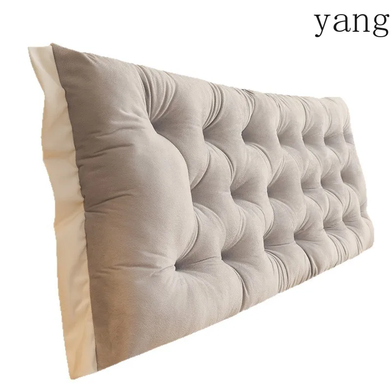 CX bedside cushion soft bag rectangular bed large pillow bay window sofa universal strap fixed